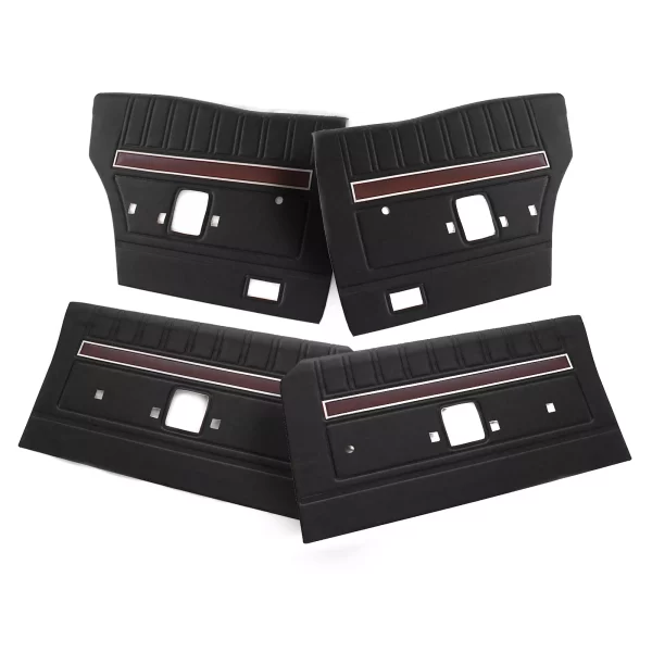 Ford XY GT Falcon Black Door Panel Trim Set of 4