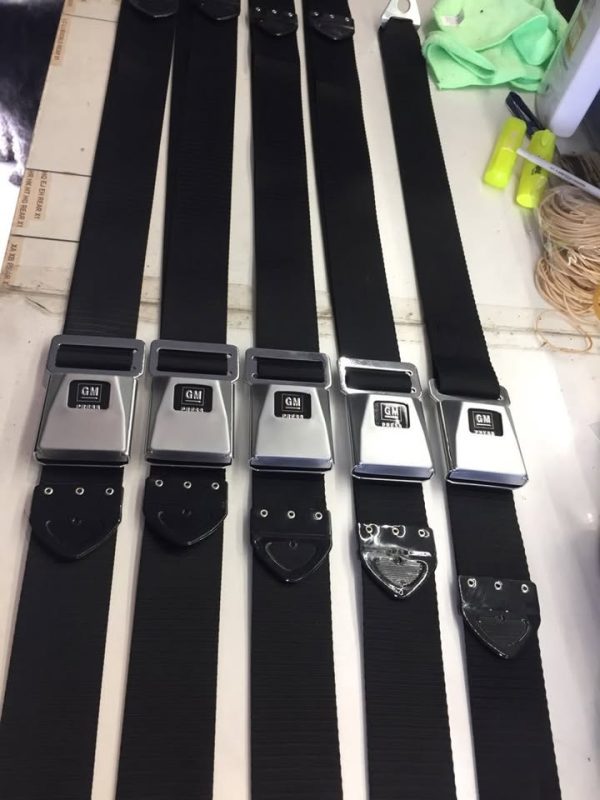 HQ HOLDEN SEATBELTS, $595- PAIR, $1400-SET OF 5